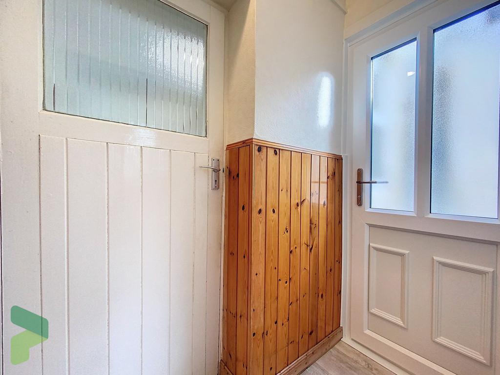 Rear porch