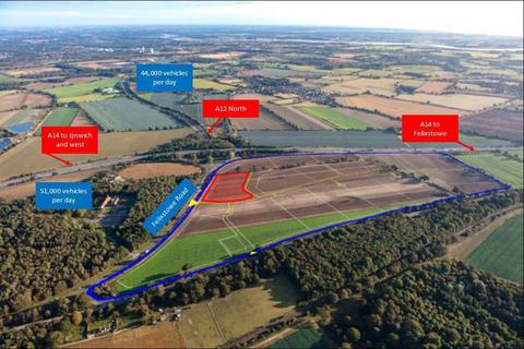 Land to rent - Seven Hills Business Park, Felixstowe Road, Nacton, Suffolk, IP10 0FG