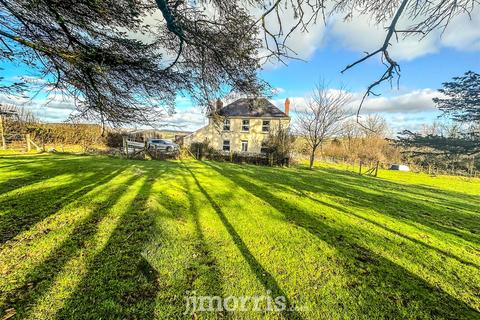 5 bedroom property with land for sale - Cwmbach, Whitland