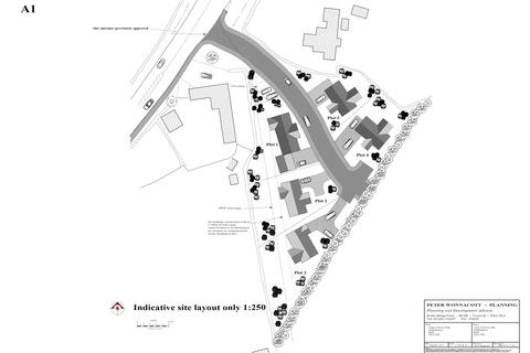 Plot for sale, Kilkhampton Road, Cornwall EX23