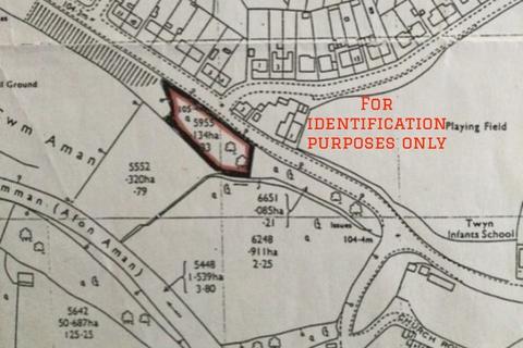 Land for sale, Folland Road, Garnant, Ammanford, Carmarthenshire.