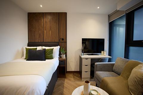 Studio to rent, Apt 0001,  Live Oasis Merrion Street Gardens, 2 Wade Lane LS2