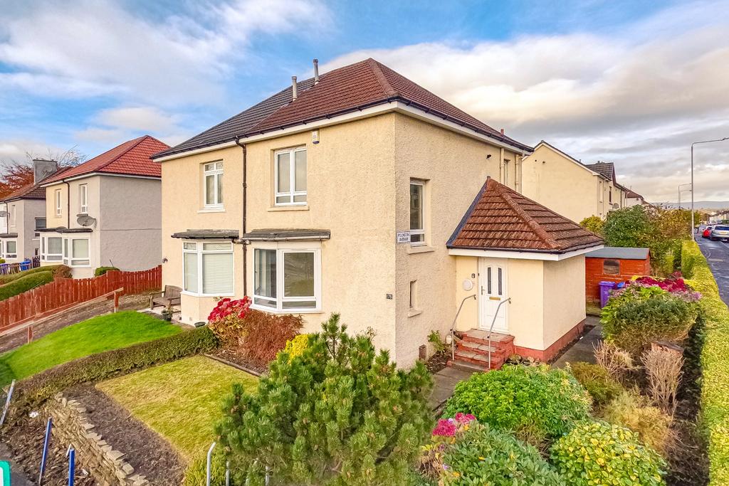 Kirkton Avenue Knightswood Glasgow G13 3ae 2 Bed Semi Detached House