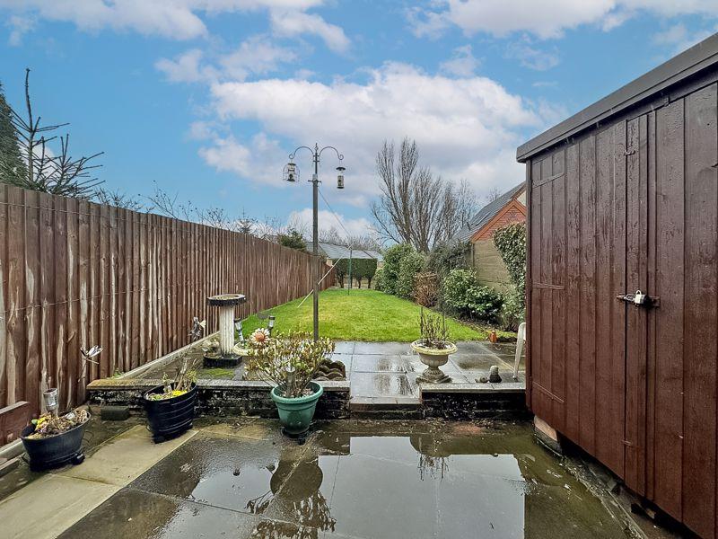 Rear garden