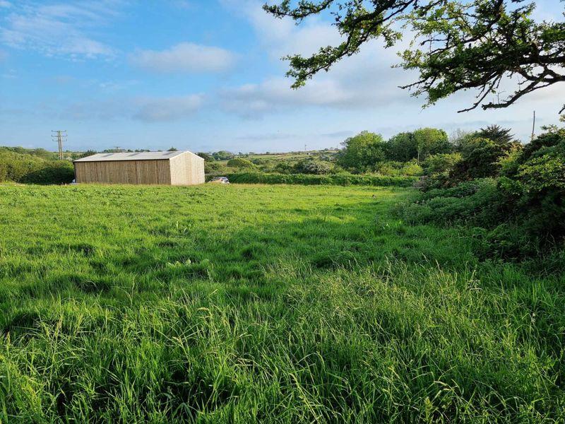 Land and barn