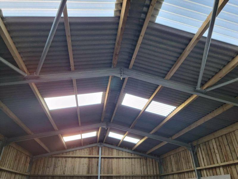 Barn interior