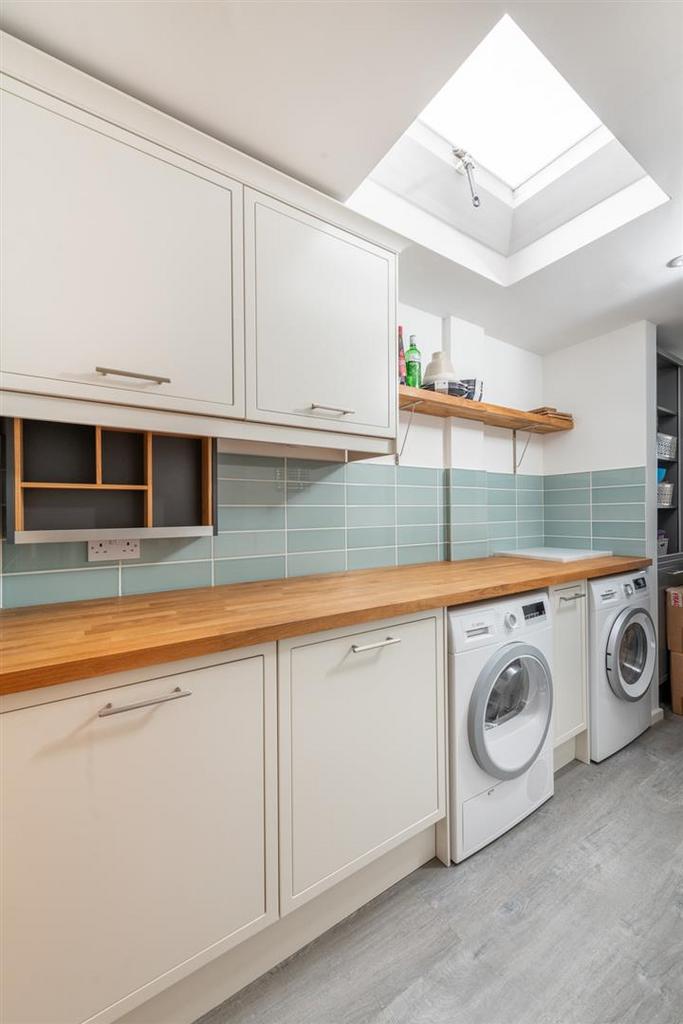 Utility Area and Side Hall