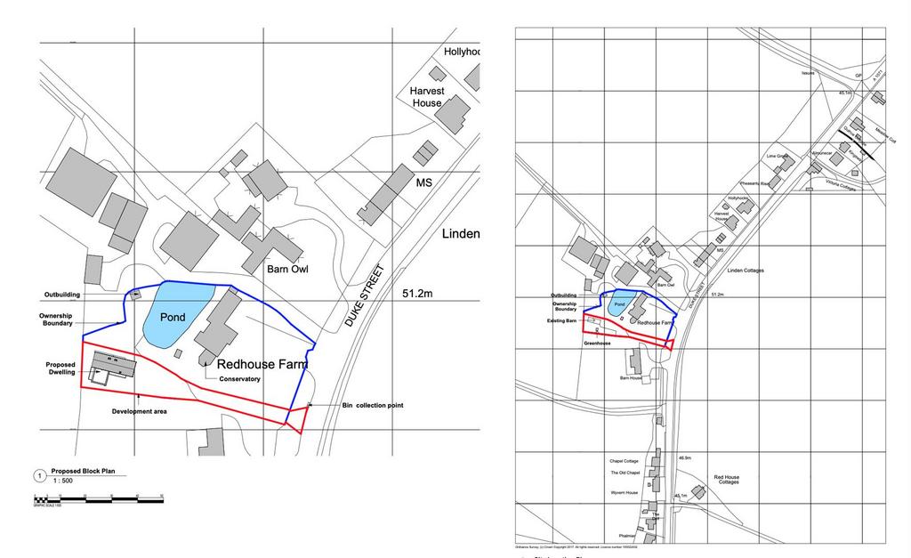 Revised site plan