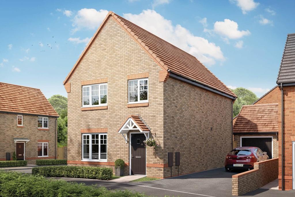 Lydford Plot 69 at Coed Issa, Coed Issa, Heritage Way LL11 4 bed semi