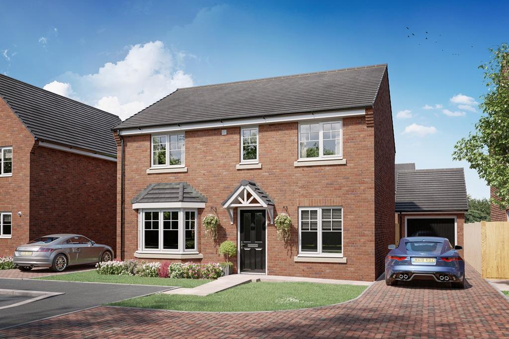 The sizeable four bedroom Manford