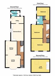 3 bedroom terraced house for sale, St. Lukes Road, Pontypool