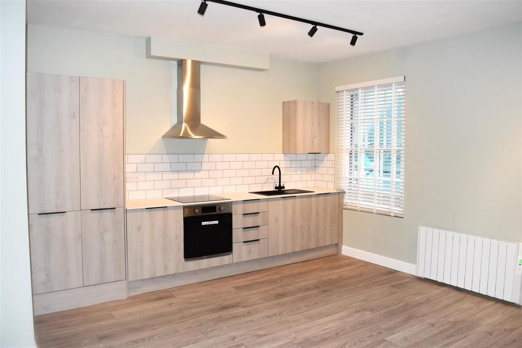 Lounge open plan to kitchen