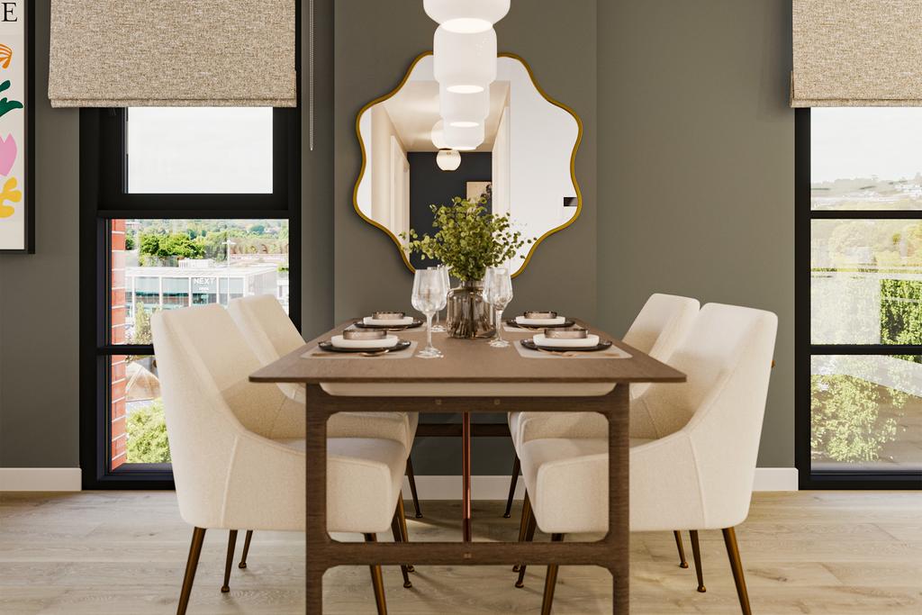 Dining Area - Brookside Apartments (Plot 109)