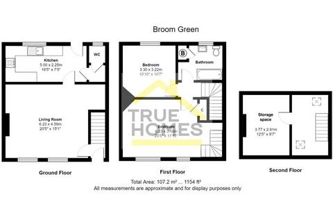 2 bedroom flat share to rent - Broom Green, Whickham NE16
