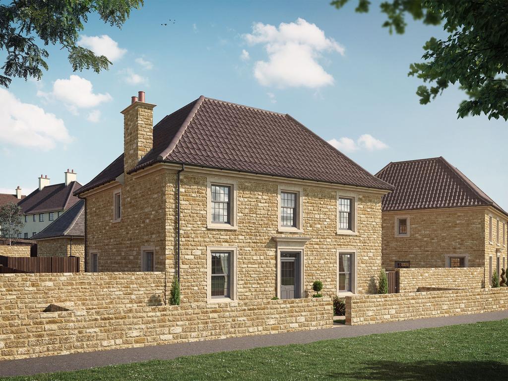 Sulis Down Countryside Bennett CGI front view