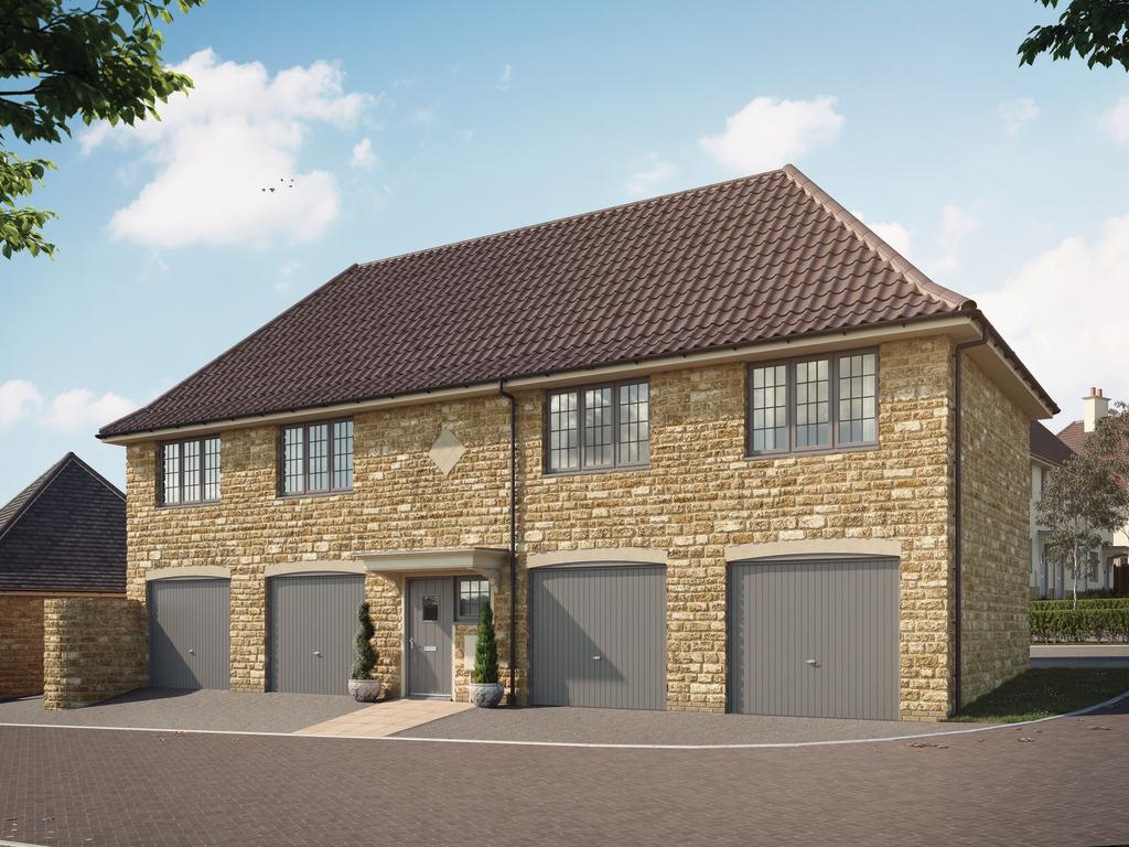 Sulis Down Countryside Heywood CGI front view
