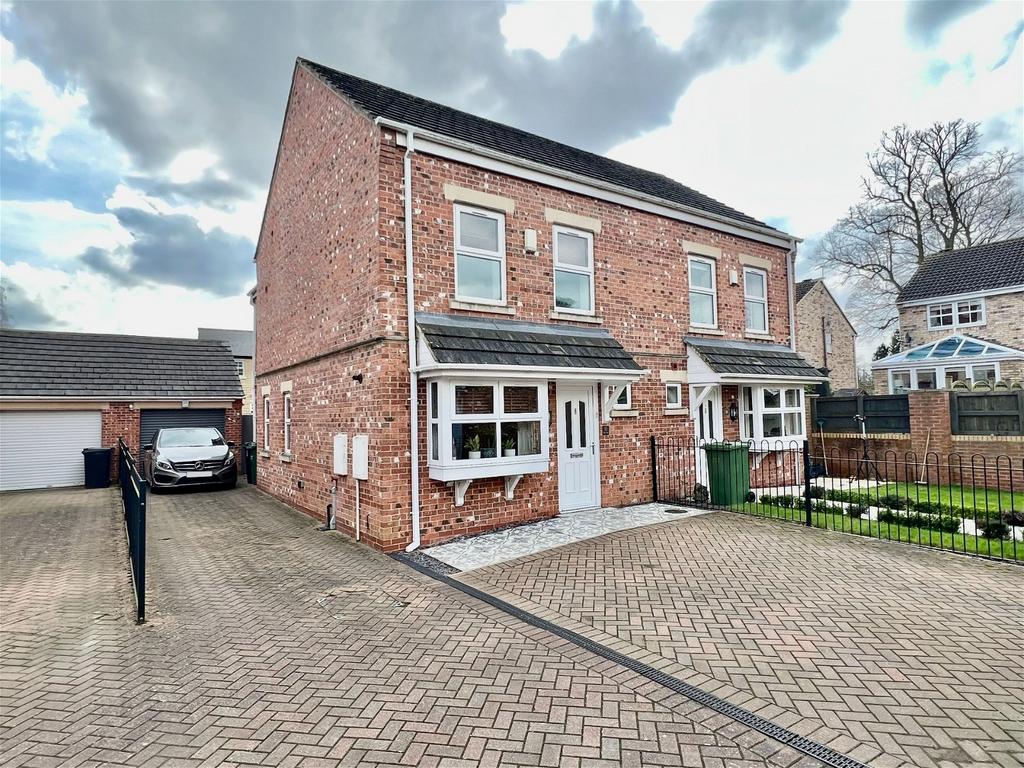 Thorp Arch, Walton Gardens, Wetherby... 3 bed semidetached house for
