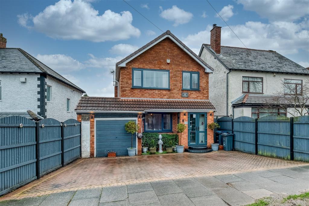 Leach Green Lane, Rednal, Birmingham, B45 8EL 3 bed detached house for sale £385,000