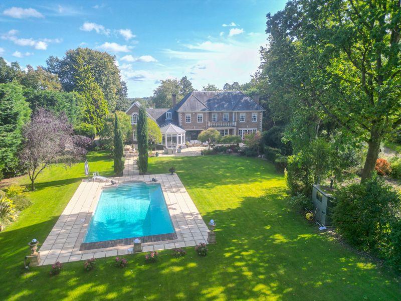 Rear garden and...