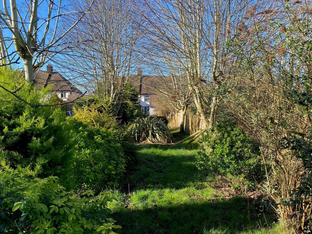 Rear garden