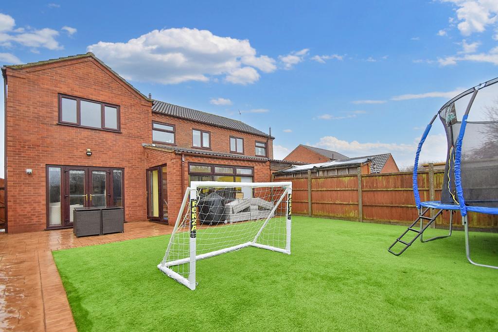 Rear garden