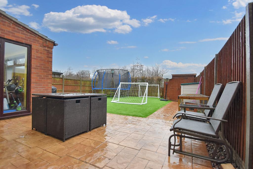 Rear garden