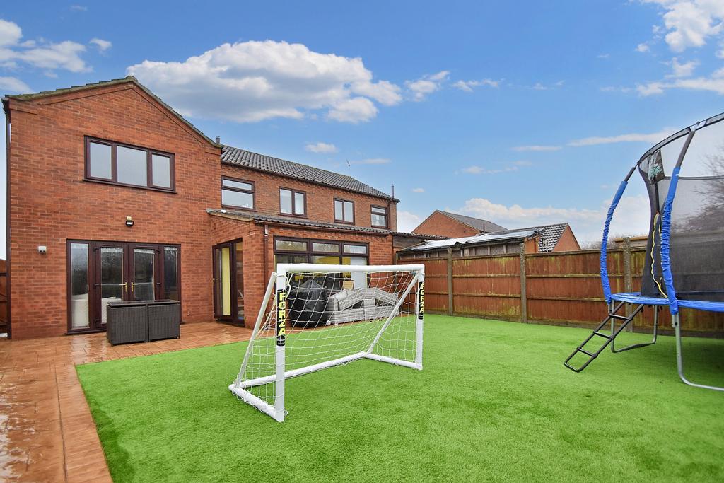 Rear garden