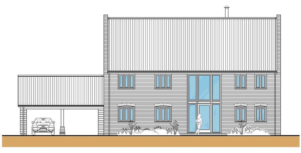 Plot 1 Front Elevation