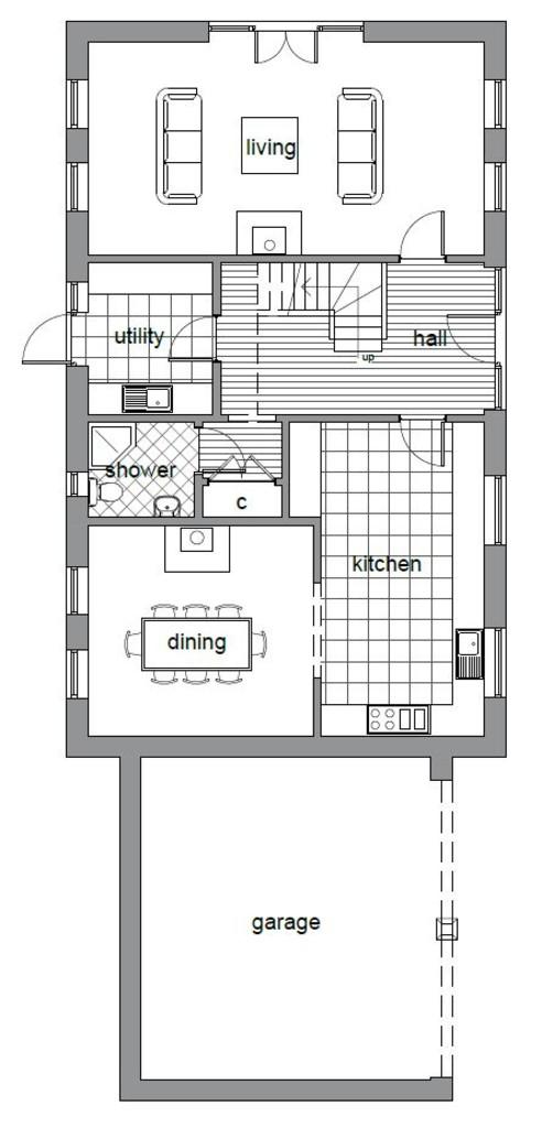 Plot 1 Ground Floor Plan