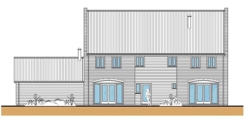 Plot 2 Rear Elevation