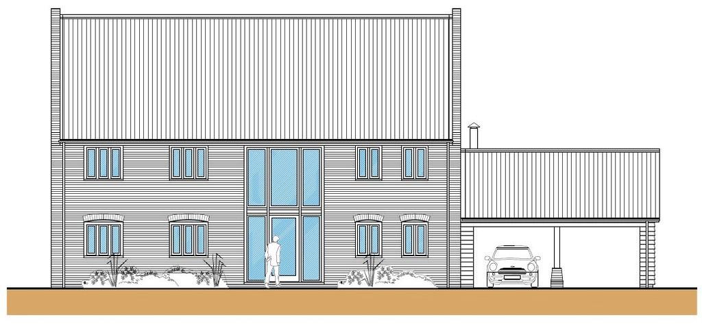 Plot 2 Front Elevation