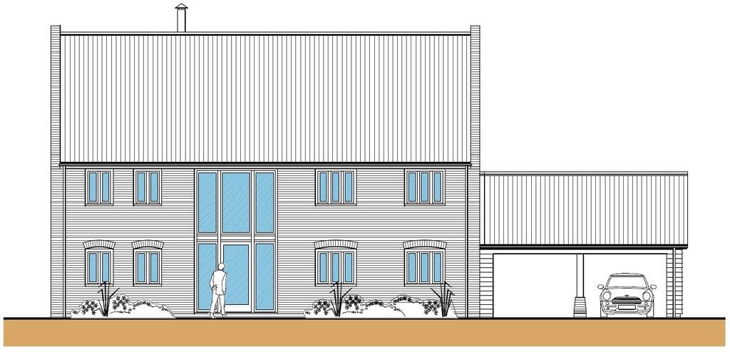 Plot 3 Front Elevation