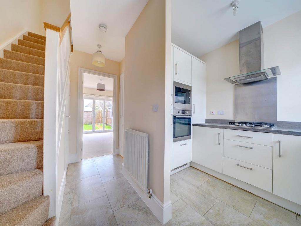 Hallway and Kitchen