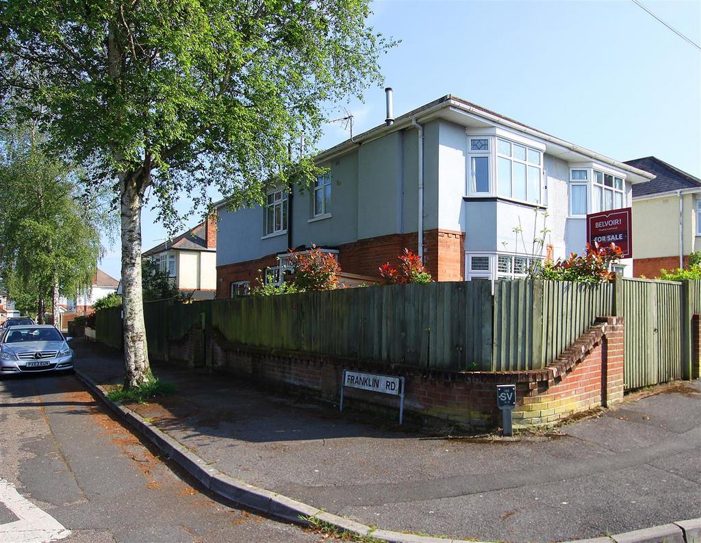 Franklin Road, Bournemouth 3 bed semidetached house for sale £380,000