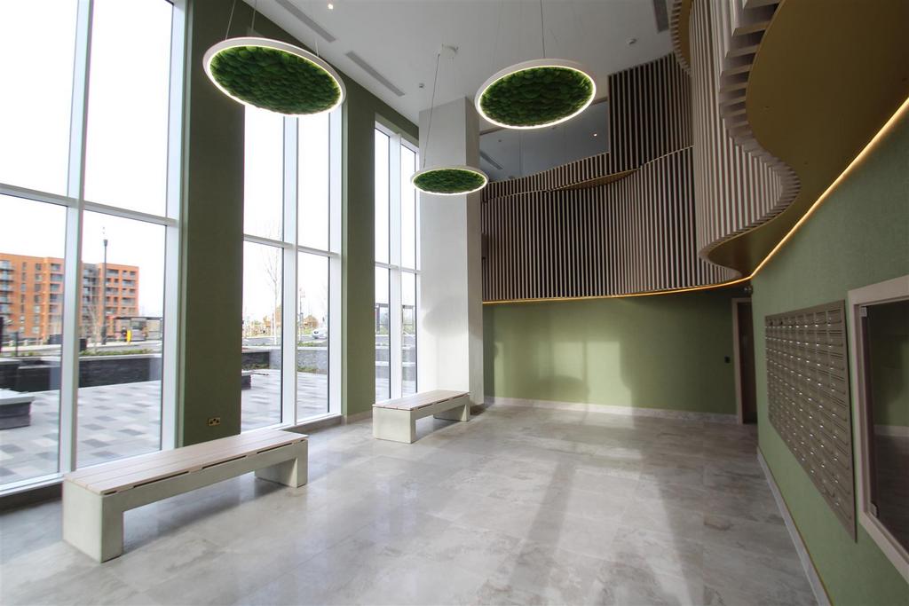 Communal entrance lobby