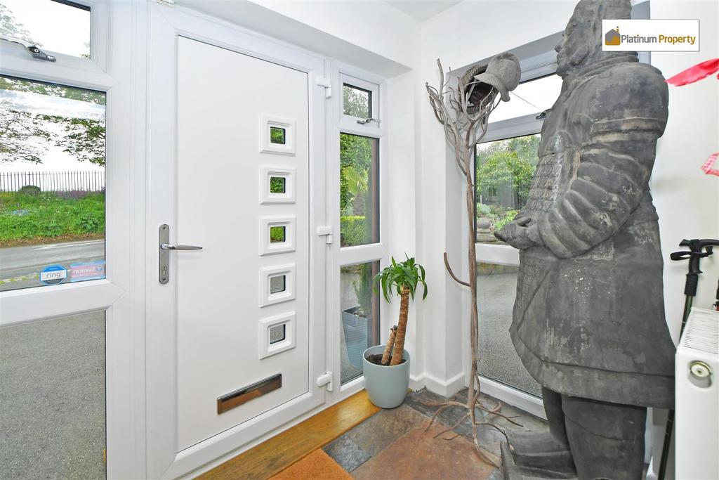 Entrance porch
