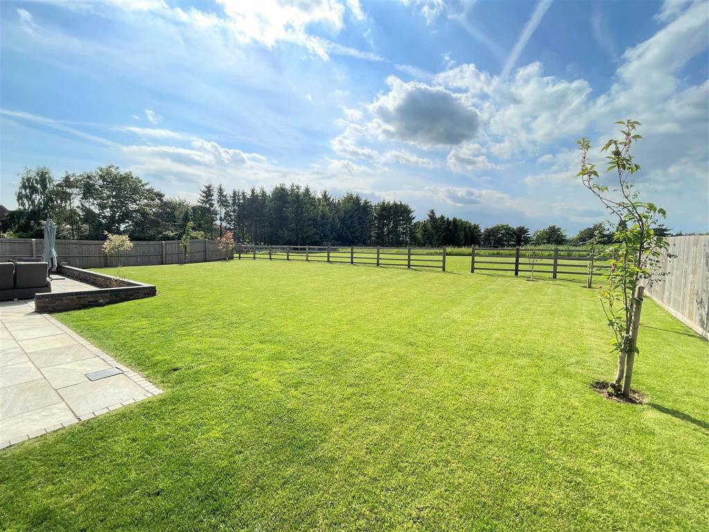 Rear garden