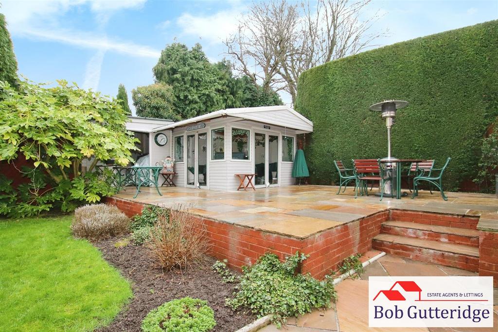 Rear garden