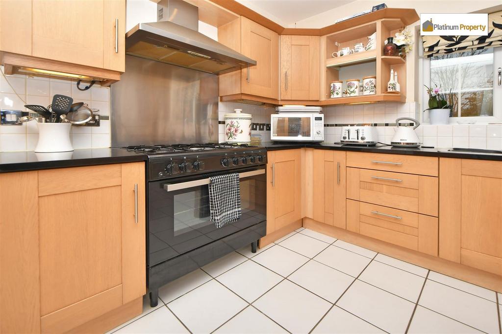 Open plan living dining kitchen