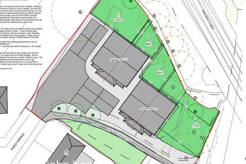 Land for sale, Third Avenue, Stoke-on-Trent
