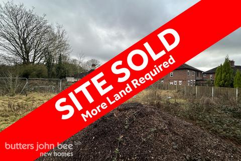 Land for sale, Third Avenue, Stoke-on-Trent