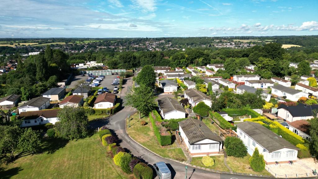 Aerial of development