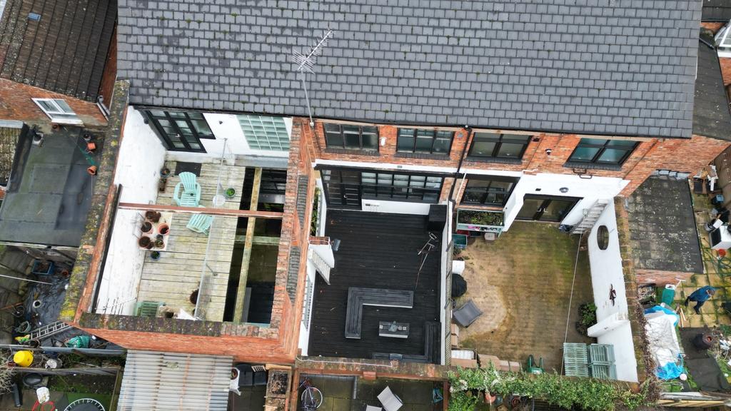 Aerial of rear