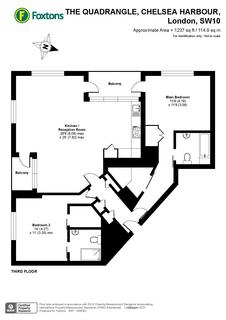 2 bedroom flat for sale, 41 The Quadrangle, Chelsea Harbour, London, SW10 0UG
