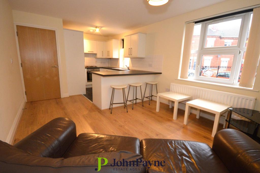 Living Into Kitchen