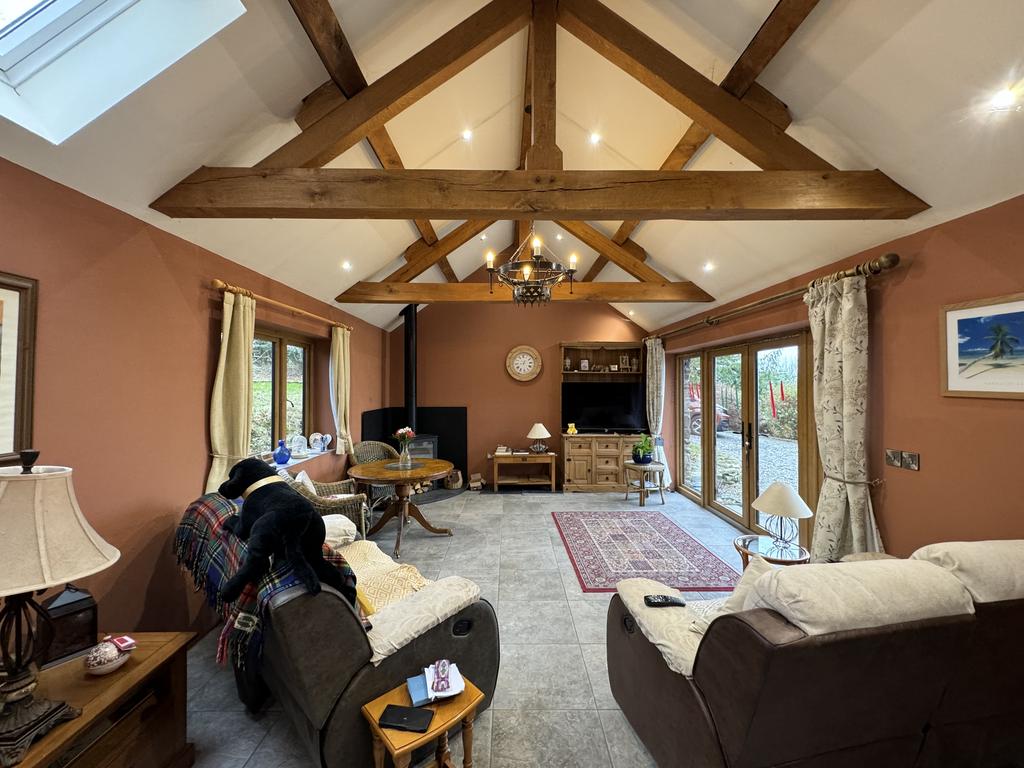 Open Plan Kitchen, Dining and Lounge Area.