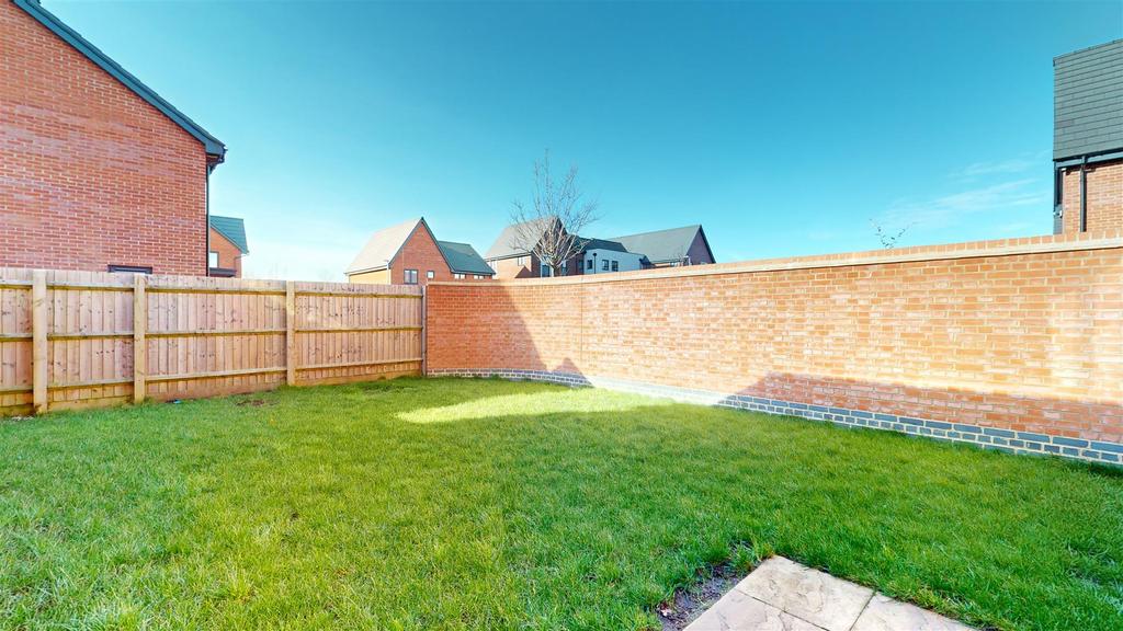 Rear garden