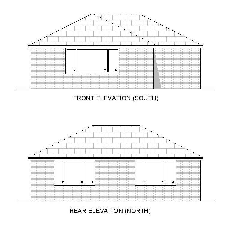 Front and Rear Elevations