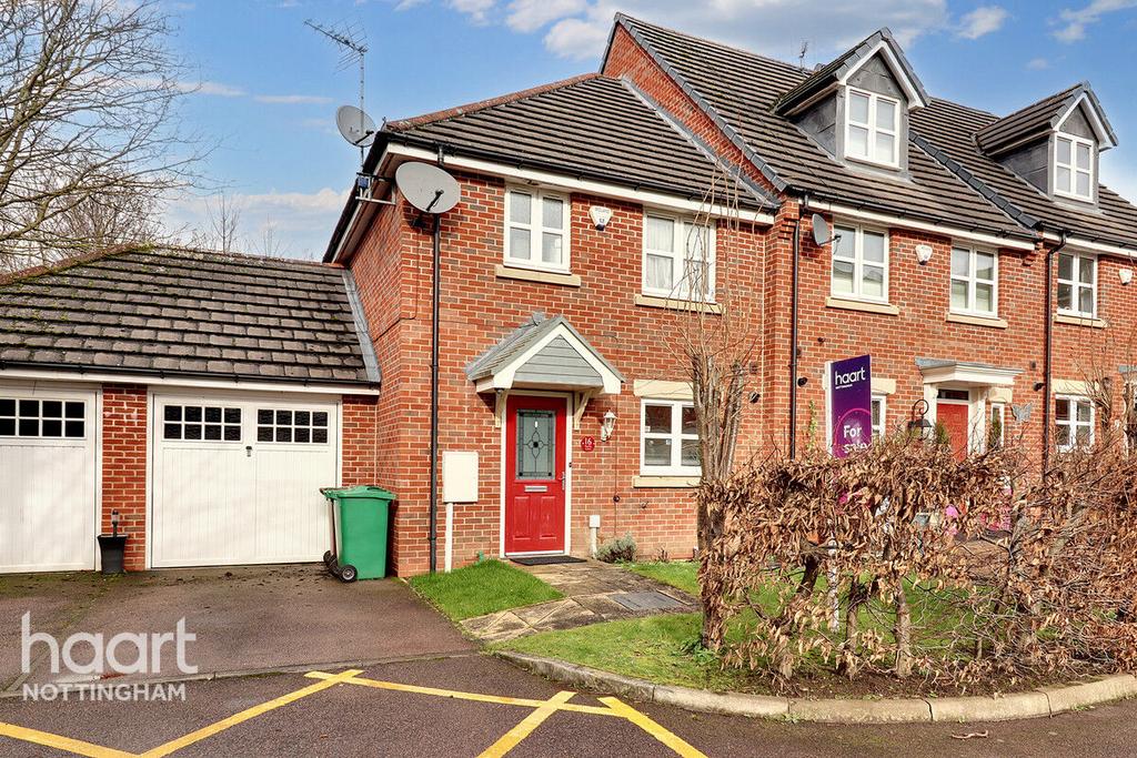 Rowley Drive, Sherwood 3 bed end of terrace house for sale £280,000