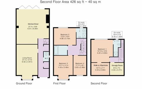 4 bedroom semi-detached house for sale, Bluebridge Road, Brookmans Park, AL9